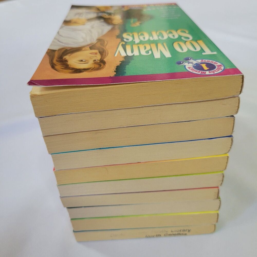 Vtg 90s Lot 10 Jennie McGrady Mystery Books Patricia Rushford Secrets Deceived - Picture 12 of 16